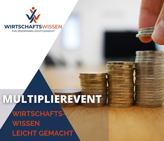 Wirtschaftswissen für Jedermann leicht gemacht – Multiplier-Event der VHS am 11. Mai in Eupen