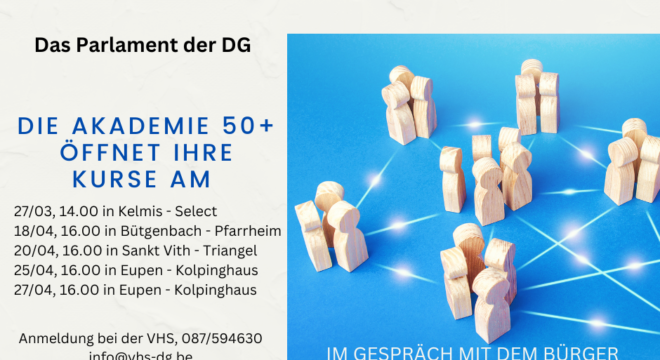 Die Akademie 50+ öffnet ihre Kurse - 