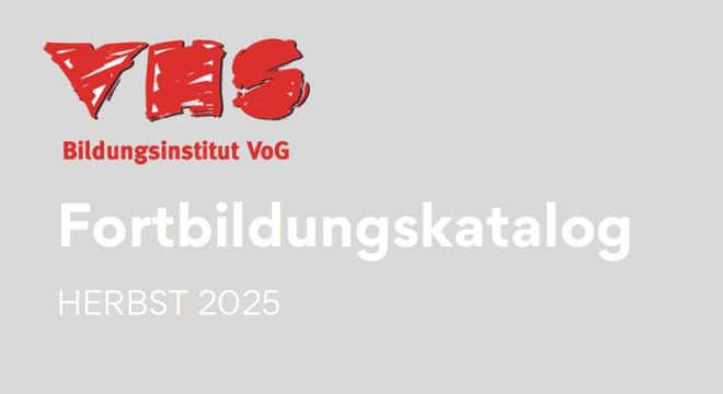 Fortbildungskatalog Herbst -