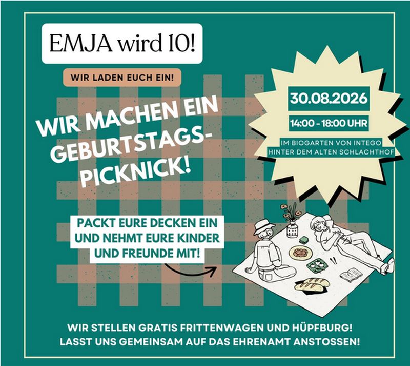 EMJA feiert 10. Geburtstag!