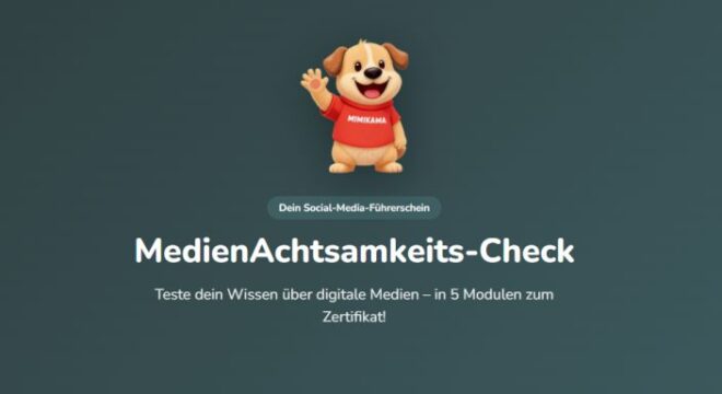 Medienachtsamkeits-Check mit Zertifikat