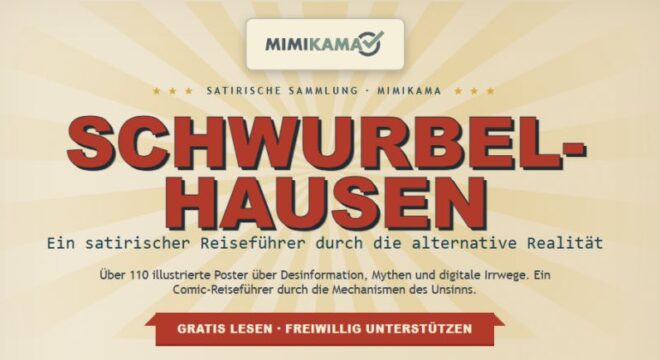 Ein satirischer Reiseführer durch die alternative Realität by Mimikama® - 